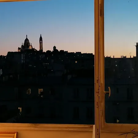 アパート Bright Apt With View & Balcony Near Montmartre *